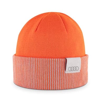 Audi collection 3132402110 Bonnet, Orange, 55-59 Mixte