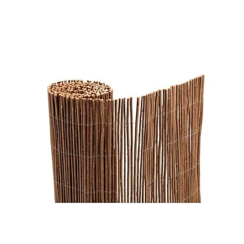 Easy Clôture Rouleau canisse en Osier occultant Naturel Brise Vue Vent 3m x H 1m80 Clôture Extérieure Décorative pour Jardin Terrasse et Balcon Protection Contre Regards Vent et Soleil