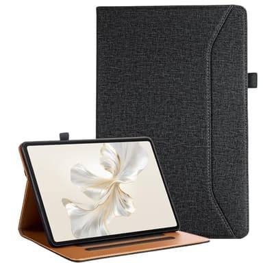 Vakarey Coque pour Honor Pad 9 2024,Antichoc Étui Housse pour Honor Pad 9 12.1 Pouces avec Dragonne,Noir