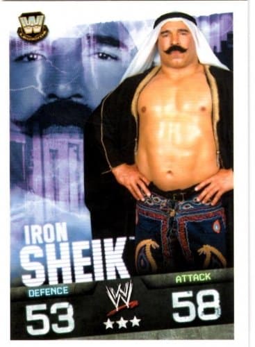 Slam Attax Evolution Iron Sheik Legend [jouet]