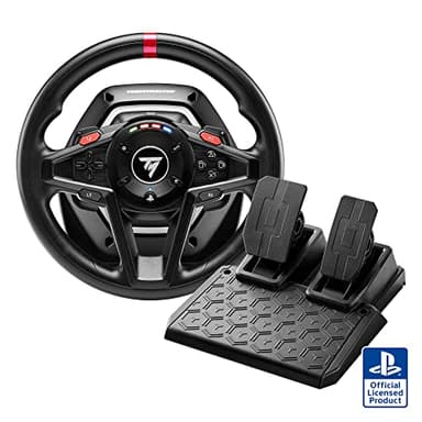 Thrustmaster T128, Volant de Course à retour de force et Pédales Magnétiques, PlayStation 5, PlayStation 4, PC