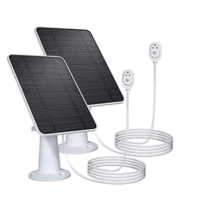 Panneau Solaire avec caméra de Surveillance Arlo Pro4, Pro3, Ultra, Ultra2 et Floodlight Compatible Uniquement pour l'extérieur