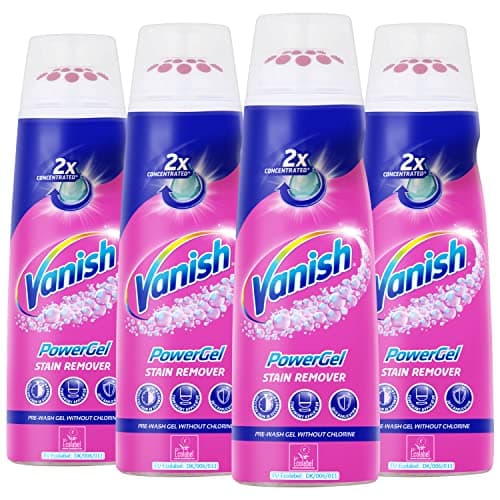 Vanish Oxi Action Détachant vorwasch PowerGel Pack de 4 (4 x 200 ml)