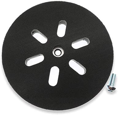 Poweka - Plateau de ponçage de 150 mm - Pour ponceuse excentrique Bosch GEX 150 AC, PEX 15 AE, GEX 150 Turbo - 150 mm avec vis Poweka