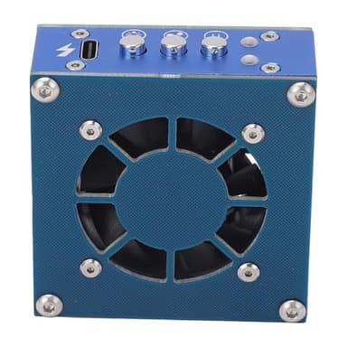 Extracteur de Fumée, Ventilateur D'extracteur de Fumée alimenté par Batterie à 3 Vitesses, Durcissement UV, Refroidissement, échappement de Fumée, Dissolvant D'absorbeur de Fumée