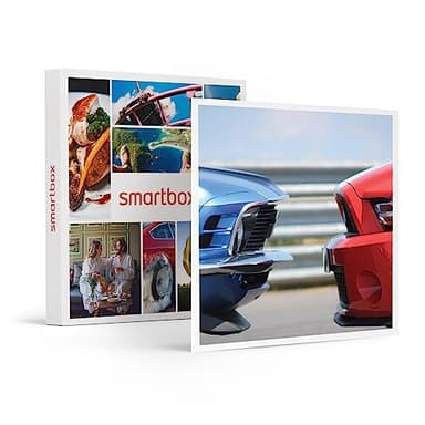 Smartbox - Coffret Cadeau Couple - Pilotage de Voitures mythiques en Solo ou en Duo - idée Cadeau - 1 Session de Conduite pour 1 ou 2 Personnes