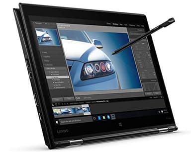 Lenovo ThinkPad X1 Yoga Gen 1, Ordinateur Portable 2 en 1 avec écran Tactile FHD de 14 Pouces, Intel i7-6600U, 16 Go RAM, 512 Go SSD, Stylet Capacitif, Clavier Américain, Win 10 Pro (reconditionné)