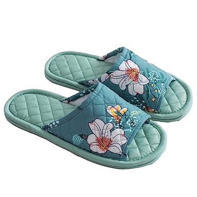 SJTJSPX Pantoufle Invités Non Jetables Pantoufle Voyage Antidérapantes Chaussons Intérieur en Coton Epais Pantoufles de Hotel Spa Chaussures de Maison Chausson Invité Lavable pour Femme Homme