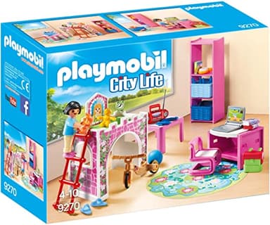 Playmobil City Life 9270 Children's Room, For Children Ages 4+
