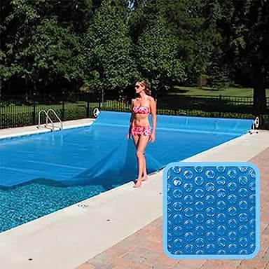 Linxor - Bâche à Bulles, Couverture Solaire découpable pour Piscine enterrée ou Hors Sol - 5 x 3 m - 300 microns - Bleu - Plusieurs Tailles Disponibles