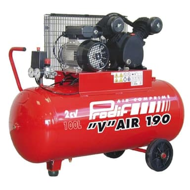 Compresseur courroie bi-cylindre v 100 l 2 cv PRODIF-v1851002m