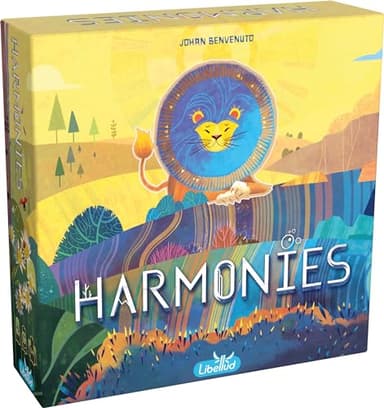 Asmodee - Harmonies - Nommé AS d'or 2025 - Jeu de Société Enfants dès 10 Ans - Création de Paysages et Habitats pour Animaux - Jeux Famille et Amis - Stratégie - Version Française - Libellud