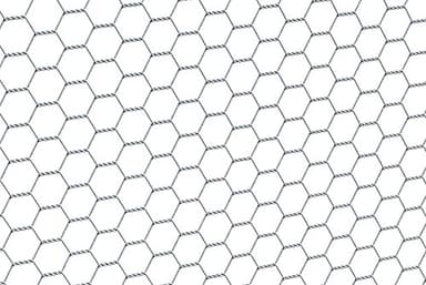 Alberts 614157 Treillis hexagonal | différentes longueurs et hauteurs - en option dans différentes couleurs | galvanisé | mailles 25 x 25 mm | hauteur 50 cm | longueur 25 m