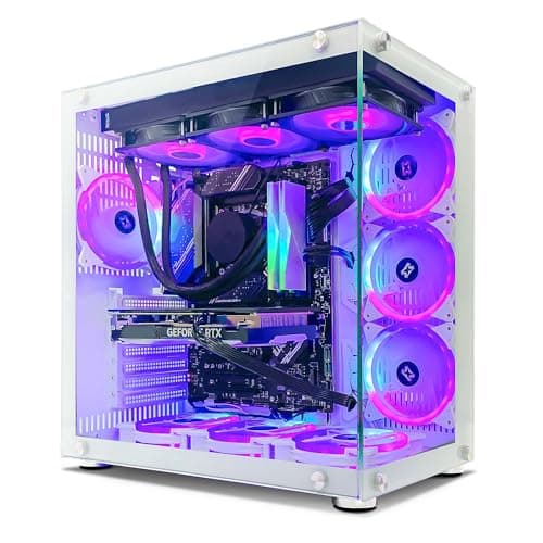 INFOMAX | PC Gamer, Ordinateur de Bureau, PC Gaming - PROCESSEUR Intel Core i5-12400F • NVIDIA RTX 4060 8 GO • RAM DDR4 16 GO RGB • SSD 1 to • WiFi • BOÎTIER ARGB 9 VENTILOS • Watercooling • FREEOS
