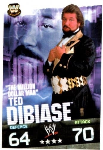 Slam Attax Evolution Ted DiBiase RAW [jouet]