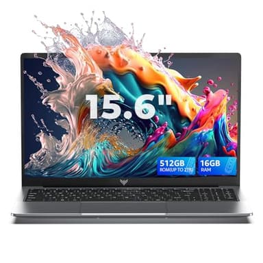 ACEMAGIC PC Portable 15.60 Pouces FHD Ordinateur Portable(Alder Lake N97 Jusqu'à 3.60 GHz, 16 Go DDR4, 512 Go SSD, Intel UHD Graphics), Laptop Gris avec WiFi 2.4&5G, HDMI, BT5.0, USB 3.2, Webcam