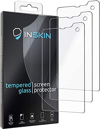 Inskin Lot de 3 films protecteurs d'écran en verre trempé compatible avec les coques Sonim XP8 5,0 pouces [2018].