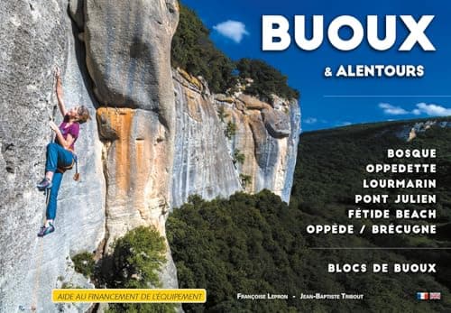 Topo d'escalade de Buoux et Alentours, Vaucluse, Plus de 1500 Voies Décrites, Édition 2024