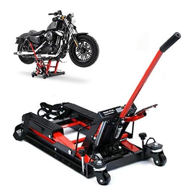 Cric hydraulique pour moto, 680 kg, pont élévateur de moto, pont élévateur pliable, tréteau de montage pour moto, pour modèles personnalisés.