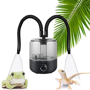 Humidificateur Reptile,Reptile brumisateur intelligent avec minuterie, humidificateur automatique Reptile pour pulvérisation de plantes de forêt tropicale, reptiles et caméléons