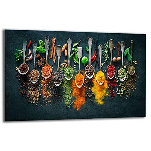 TMK Plaque de recouvrement pour cuisinière, 80 x 52 cm, 1 pièce, pour plaques vitrocéramiques, à induction, protection anti-éclaboussures, planche à découper, épices
