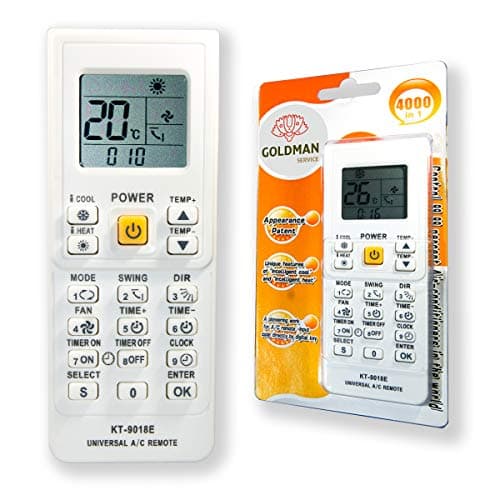 Goldman Service | Télécommande pour Climatiseur Inverter pour Pompe à Chaleur et Froid