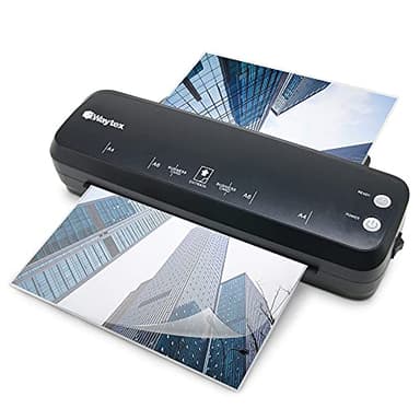 Plastifieuse A4 A5 A6 A7 Pro Rapide à Chaud et à Froid jusqu’à 2x125 microns pour Usage Bureau ou Maison