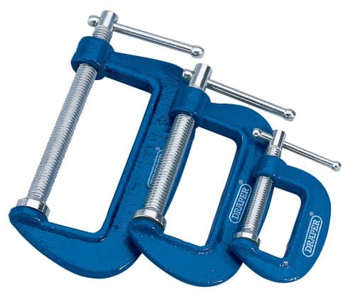 Draper 36779 Serre-joints en C Lot de 3