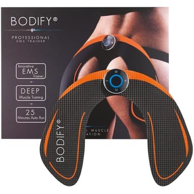 Bodify® Appareil de Musculation EMS pour Une Stimulation Ciblée des Muscles Fessiers | Électrostimulation Musculaire des Fesses et Hanches | Entraînement Fitness pour Les Femmes The Original