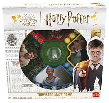 Goliath - Harry Potter et la Coupe de Feu - Pour Enfants dès 5 ans - Jeu de Plateau - Tournoi des Trois Sorciers - Jeu de Société A Thème Magique - 2 à 4 Joueurs