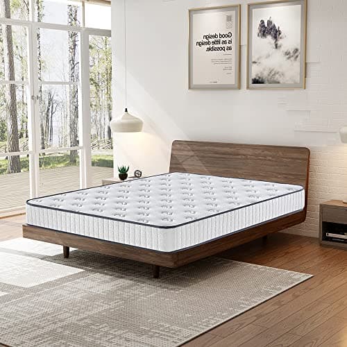 Stanew Matelas en Mousse 22 cm et Mousse A Mémoire Matelas,Parfait Soutien Haute Resilience Ultra Respirante, Matelas réversible à Deux Faces entièrement utilisables (160 x 200 cm)