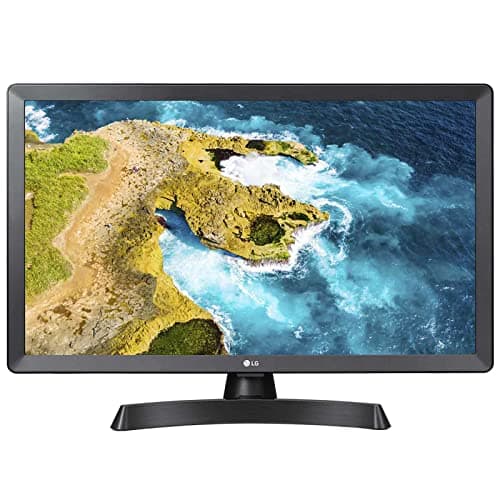 LG – 24TQ510S-PZ – Téléviseur-Moniteur 24’’TV 16/9ème – écran LED HD/résolution 1366 x 768 – Noir