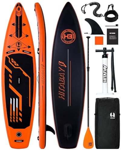 Stand Up Paddle Board Gonflable Adulte avec Accessoires Complet Sup Table Max.150 kg Sup Gonflable pour Débutants et Professionnels