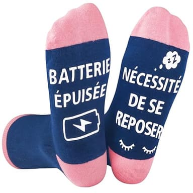 Merclix Chaussettes Rigolotes Femme 39 42 Idee Cadeau Femme Original Utile Amie Cadeau Maman Mamie Soeur Anniversaire Fete des Meres Noel Saint Valentin Rigolo Humour
