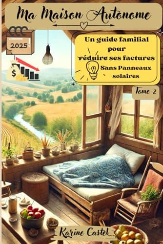 Ma maison autonome " Un guide familial pour réduire ses factures": Sans gros investissements et sans panneaux solaire