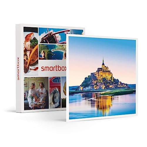 Smartbox - Coffret Cadeau Couple - Voyage Romantique en Normandie - idée Cadeau - 1 Nuit avec Petit-déjeuner et 1 dîner pour 2 Personnes