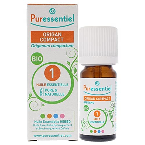 Puressentiel - Huile Essentielle Origan Compact - Bio - 100 pourcent pure et naturelle - HEBBD - 5 ml (L'emballage peut varier)