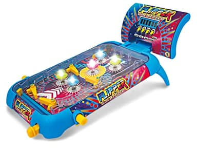 Teorema Giocattoli- Flipper électronique de Table Jouet pour Enfants avec lumières et Sons et indicateur de Score, 66955 +3 ans