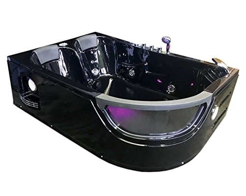 GRAFICA MA.RO SRL BAIGNOIRE BALNEO BAIN Model Pegaso 180 x 120 cm ANGLE TOURBILLON MASSANTE SPA 2 PERSONNES CHROMOTHERAPIE, Alcôve