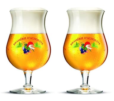 La Chouffe Verres à Bière 33cl Officiel (Set de 2)