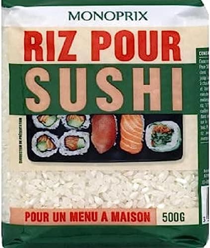 Monoprix Riz pour sushi - Le paquet de 500 g