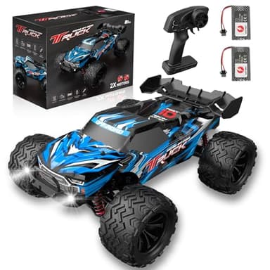 BORSTOYPRO Voiture télécommandée 1:16, 40 km/h, camion monstre, télécommandée rapide, pour adultes, camion monstertruck radiocommandée 4WD pour garçons à partir de 8 et 10 ans