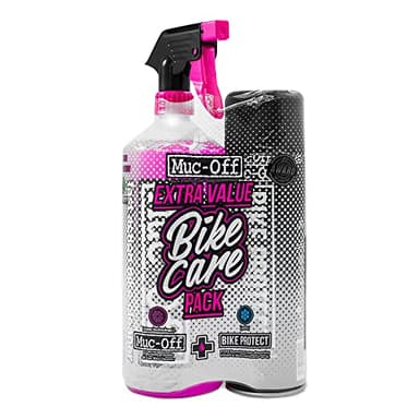 Muc-Off Kit de Nettoyage Vélo avec Deux Produits d'Entretien Vélo - Nettoyez et Protégez votre Vélo - Comprend 1 Litre de Produit Nettoyant pour Vélo et 500ml de Spray de Protection Vélo Après Lavage
