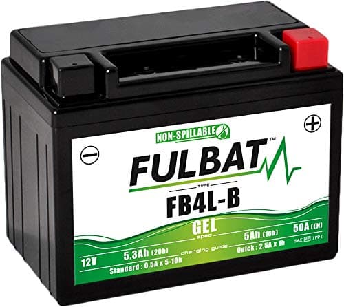 Batterie Fulbat SLA GEL FB4L-B GEL 12 V 5.3 AH Pour Motocyclette