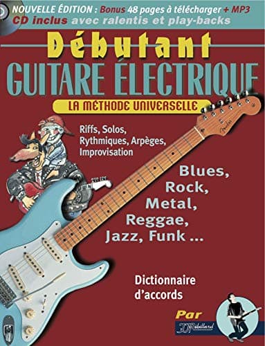 Rébillard : Débutant Guitare Electrique Tab (+ 1 CD)