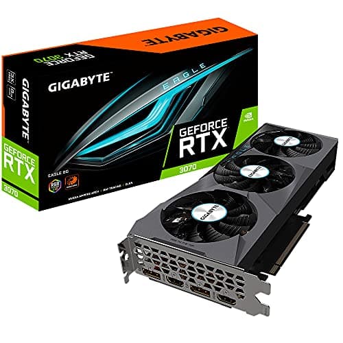 GIGABYTE GeForce RTX 3070 Eagle 8G (rev. 2.0) NVIDIA 8 Go GDDR6