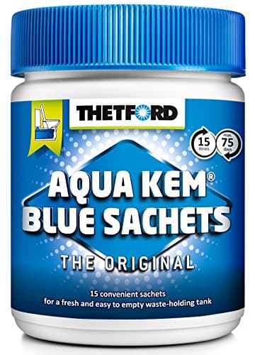 Thetford - 200413 - Aqua Kem Blue Sachets - Sachets solubles pour WC chimiques