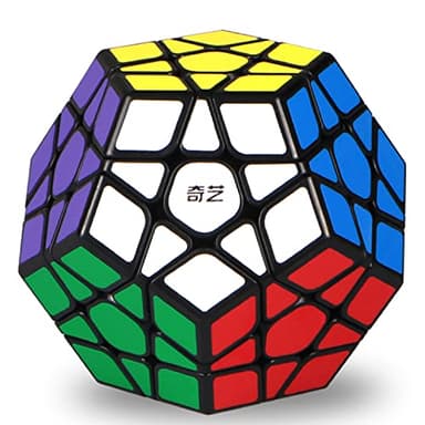 ROXENDA Dodécaèdre Cube, Professional Pentagonal Cube de Vitesse (Noir)