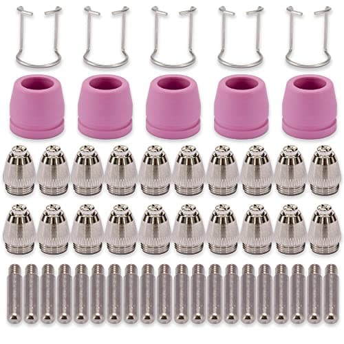 KERUE SG-55 AG-60 WSD-60 Kit de 50 douilles et embouts de torche plasma (AG60)