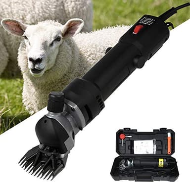 Vinteky Tondeuse à Mouton Électrique,Tondeuse Electrique Professionnelle pour LaineTondeuse Mouton à Haute Puissance Économie de Travail, Tondeuse pour Laine Mouton Chèvre Machine de Cisaillement